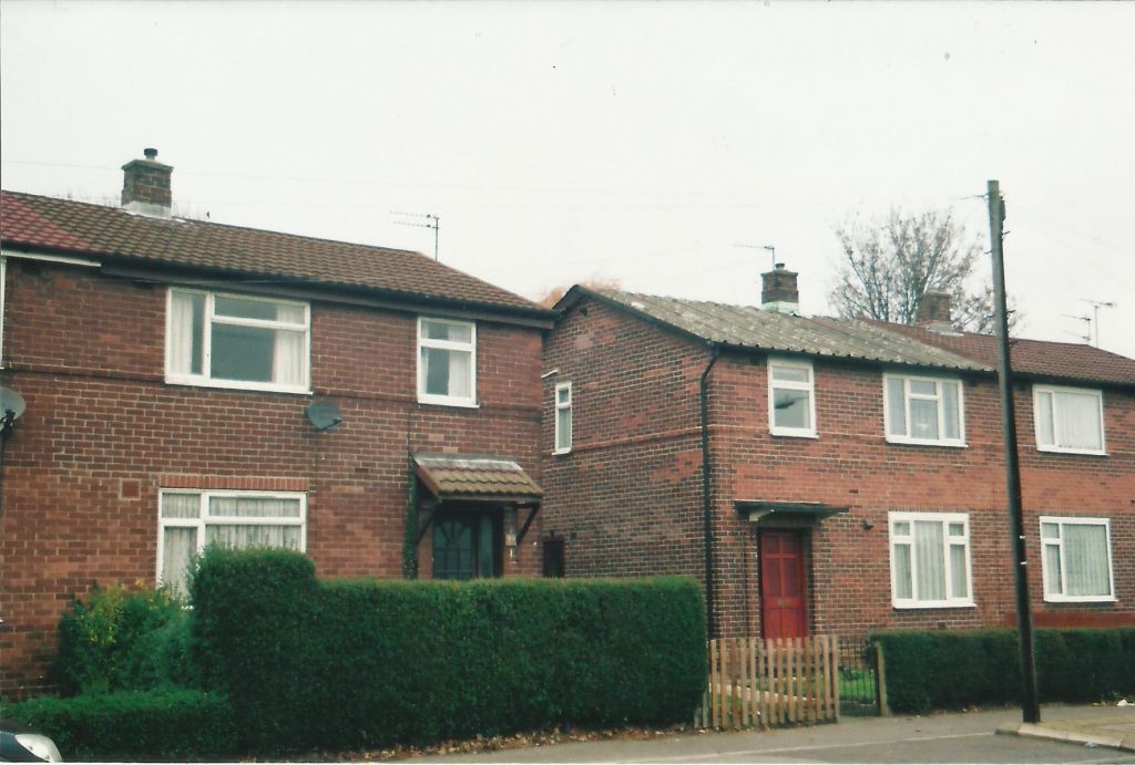 Photograph of 'Spooner houses'