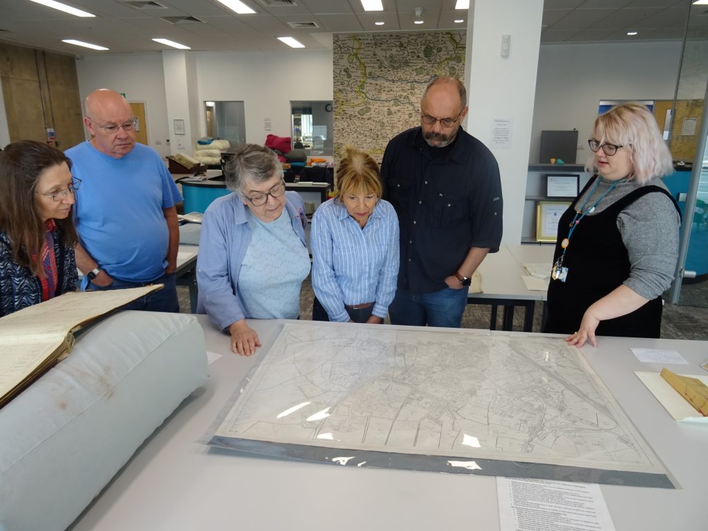 Community group in an archive